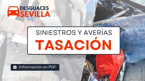 Nota informativa sobre la tasación de coches siniestrados